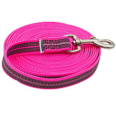 Sprenger Rubberized Leash without Handle СПРЕНГЕР ПРОГУМОВАНИЙ ПОВІДЕЦЬ без ручки для собак , Рожевий см., 1,9х1000 cм см.