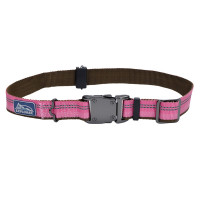 Coastal K9 Explorer Collar КОСТАЛ К9 ЕКСПЛОРЕР світловідбивний нашийник для собак, 2.5х46-66см , Рожевий см., 2,5 x 46-66 см см.