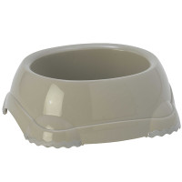Moderna Smarty Bowl Small МОДЕРНА СМАРТІ миска для собак і котів, 350мл , Теплий сірий см., 0.35 л., 15.2(Д) x 13.5(Ш) x 5.3(В) см см.
