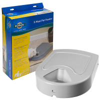 PetSafe Eatwell 5 Meal Pet Feeder ПЕТСЕЙФ ІТВЕЛ автоматична годівниця для котів та собак, таймер, 5 порцій , 39,37х31,24х8,64 см см.