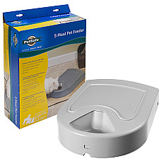 PetSafe Eatwell 5 Meal Pet Feeder ПЕТСЕЙФ ІТВЕЛ автоматична годівниця для котів та собак, таймер, 5 порцій , 39,37х31,24х8,64 см см.