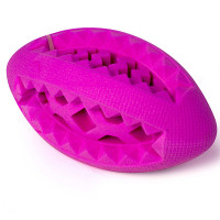 Flamingo Foam Dina Rugby ФЛАМИНГО РЕГБИ МЯЧ игрушка для собак, с ароматом малины см.
