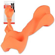 Flamingo Rubber Flexo Twisted Dumbbell ФЛАМІНГО ФЛЕКСО СКРУЧЕНА ГАНТЕЛЬ жувальна іграшка для собак , L см., 21х7 см см.