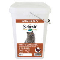 Schesir Cat Sterilized &amp; Light ШЕЗИР СТЕРИЛИЗИРОВАННЫЙ ЛАЙТ КУРКА сухой монопротеиновый корм для стерилизованных кошек, для кошек склонных к полноте, 5 кг., на вес см.