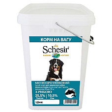 Schesir Dog Large Adult Fish ШЕЗІР ДОРОСЛИЙ ВЕЛИКИХ РИБА сухий монопротеїновий корм для собак великих порід , 4 кг., На вагу см.