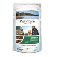 Pronature Holistic Dog Nordikо Large Bites ПРОНАТЮР ХОЛІСТИК НОРДІКО ІНДИЧКА З ЯГОДАМИ беззерновий холістик корм для собак середніх та великих порід , 0.34 кг., Пакунок см.