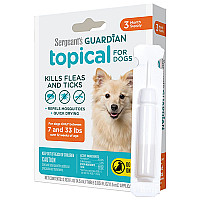 Sergeant's Guardian Dogs СЕРЖАНТС ГАРДИАН капли от блох, клещей, комаров для собак 3.2-15кг, 1.5мл, 3 шт. в упаковке см., 1,5 мл, цена за 1 пипетку см.