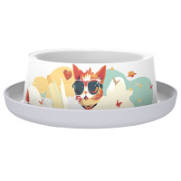Moderna Trendy Dinner Indy&Louise МОДЕРНА ІНДІ та ЛУЇЗА миска для котів, 350мл , 0.35 л., 17(Д) x 17(Ш) x 5(В) см см.