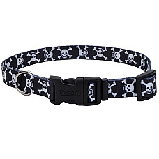 Coastal Pet Attire Styles КОСТАЛ СТАЙЛС нашийник для собак, 2.5х46-66см , Череп см., 2,5 х 46-66см см.