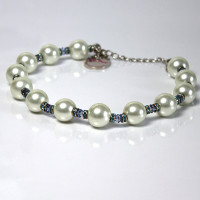 Shiboo ФЕШН (Fashion-Pearls), перли, намисто , Прозорий-білий см., 25 см см.