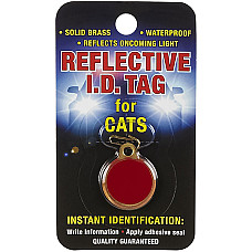 Coastal ID Tag КОСТАЛ БРЕЛОК світловідбивний для адреси до нашийника для котів