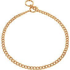 Sprenger Collar Round Link СПРЕНГЕР НАШИЙНИК для собак, кругла ланка 2мм, позолочена сталь , 2 мм, 80 см см., Позолочена сталь см.