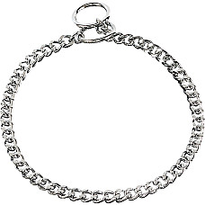 Sprenger коротка огранка ланка ланцюжок-нашийник для собак, 3 мм, 50 см , 3 мм, 55 см см., Хромована сталь см.