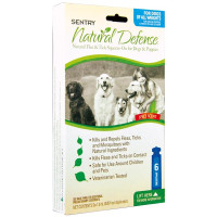 Sentry Natural Defense СЕНТРИ НАТУРАЛЬНАЯ ЗАЩИТА капли от блох и клещей для собак и щенков всех пород , 1,5 мл, 6 шт/уп. (цена за пипетку) см.