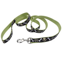 Coastal Pet Attire Ribbon КОСТАЛ РІББОН повідець для собак, 2.5смХ1.8м , Коричневі лапки см., 2,5см х 1,8м см.