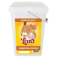 Lara Adult with Turkey & Chicken ЛАРА ІНДИЧКА КУРКА сухий преміум корм для котів , 4 кг., На вагу см.