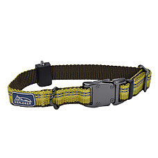 Coastal K9 Explorer Collar КОСТАЛ К9 ЕКСПЛОРЕР світловідбивний нашийник для собак, 1.6х20-30см , Золотарник см., 1,6 х 20-30 см см.