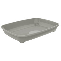 Moderna Arist-O-Tray Small МОДЕРНА АРІСТ-О-ТРЕЙ туалет для кошенят, 37х27х6см , Теплий сірий см., 37(Д) х 27(Ш) х 6(В) см см.