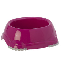 Moderna Smarty Bowl Small МОДЕРНА СМАРТІ миска для собак і котів, 350мл , Яскраво-рожевий см., 0.35 л., 15.2(Д) x 13.5(Ш) x 5.3(В) см см.