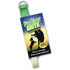 Davis FurEver Brite Safety Collar ДЕВІС НАШИЙНИК що світиться для собак , M л., 61х2,5см см.