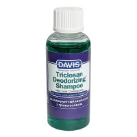 Davis Triclosan Deodorizing Shampoo ДЭВИС ТРИКЛОЗАН дезодорационный шампунь с триклозаном для собак и кошек, концентрат, 0.05 л.