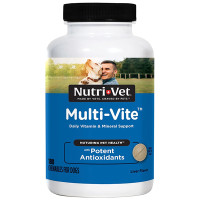Nutri-Vet Multi-Vit НУТРІ-ВЕТ МУЛЬТИ-ВІТ мультивітаміни для собак, жувальні таблетки , 180 табл. л.