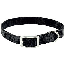 Coastal Nylon Web КОСТАЛ НАЙЛОН ВЕБ нашийник для собак, 1х25см , Чорний см.