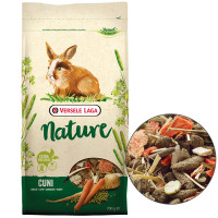 Versele-Laga Nature Cuni ВЕРСЕЛЕ-ЛАГА НАТЮР КУНІ суперпреміум беззерновий корм для кроликів , 0.7 кг., Пакунок см.