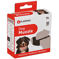 Flamingo Muzzle Nylon XL ФЛАМІНГО НЕЙЛОН намордник для собак порід вівчарка, ротвейлер, ньюфаундленд , XL см.