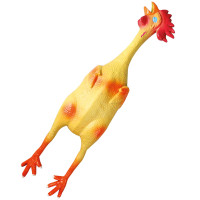 Flamingo Latex Chicken ФЛАМІНГО КУРКА латексна іграшка з пищалкою для собак , 11х8х49 см см.