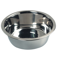 Flamingo Bowl Stainless Steel ФЛАМІНГО миска для собак, нержавіюча сталь , 4.05 л., 29 см - діам. із бортиком, 21 см - діам. дна см.