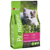 Pronature Original Kitten Chicken ПРОНАТЮР ОРІДЖИНАЛ КУРКА сухий корм для кошенят , 2.27 кг., Пакунок см.