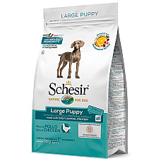 Schesir Dog Large Puppy ШЕЗІР ЦУЦЕНЯ КРУПНИХ КУРКА сухий монопротеїновий корм для цуценят великих порід , 3 кг., Пакунок см.