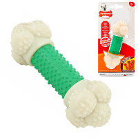 Nylabone Extreme Chew Double Action НИЛАБОН ДВОЙНОЕ ДЕЙСТВИЕ жевательная игрушка для собак, вкус бекона, S, для собак до 11 кг см., бекон см., 12x4x4 см см.