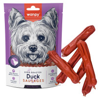 Wanpy Duck Sausages ВАНПИ СОСИСКИ С УТОЙ лакомства для собак , 0.1 кг., утка кг.