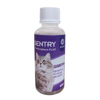 Sentry PurrScriptions Plus Spring Freesia Shampoo СЕНТРІ ПУРРСКРИПШНС ПЛЮС ФРЕЗІЯ шампунь від бліх та кліщів для котів , 0.045 л.