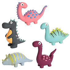 Flamingo Puga Dino ФЛАМІНГО ПУГА ДИНОЗАВР латексна іграшка з пищалкою для собак , В асортименті см.