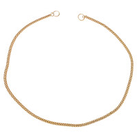 Ring5 Jewerly Link Ring5 ЮВЕЛИРНАЯ ЗВЕНЬЯ ошейник-цепочка для собак, золото, 50 см см., Золотой см.