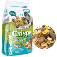 Versele-Laga Crispy Snack Popcorn ВЕРСЕЛЕ-ЛАГА КРИСПИ СНЕК ПОПКОРН додатковий корм ласощі для гризунів , 0.65 кг.