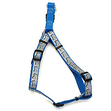 Coastal Lazer Brite КОСТАЛ ЛАЗЕР БРАЙТ світловідбивна шлея для собак, 2.5х66-97см , Бірюзовий см.