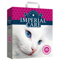 Imperial Care Baby Powder ИМПЕРИАЛ КЕА С АРОМАТОМ ДЕТСКОЙ ПУДРЫ ультракомковый наполнитель в кошачий туалет, 6 л.