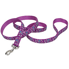Coastal Pet Attire Ribbon КОСТАЛ РІББОН повідець для собак, 1.6смХ1.2м , Орхідея букет см., 1,6см х 1,2м см.