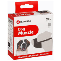 Flamingo Muzzle Nylon XXL ФЛАМИНГО НЕЙЛОН намордник для собак пород сенбернар, мастиф, бладхаунд, XXL см.