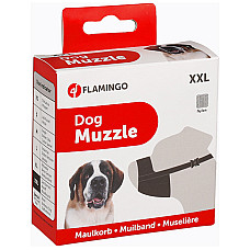Flamingo Muzzle Nylon XXL ФЛАМІНГО НЕЙЛОН намордник для собак порід сенбернар, мастиф, бладхаунд , XXL см.