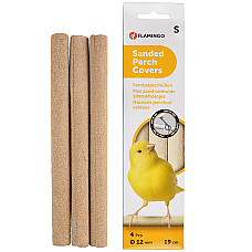 Flamingo Sanded Perch Covers ФЛАМІНГО чохол із піщаним покриттям на жердочку для птахів , S см., діаметр 12 мм, довжина 19 см, 3 шт. см.