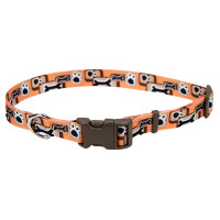 Coastal Pet Attire Styles КОСТАЛ СТАЙЛС ошейник для собак, 2.5х46-66см, Оранжевая кость см., 2,5х46-66см.