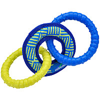 Coastal Rascals Fetch Toys Tri Tug КОСТАЛ ТРИ КІЛЬЦА іграшка для собак