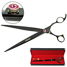 Davis Majutsu Titanium Straight ДЕВІС МАЙЖИТЦУ ТІТАНІУМ прямі ножиці для стрижки собак , 10", 25,4 см см.