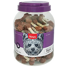 Wanpy Duck Jerky Dumbbells ВАНПІ КІСТКА-ГАНТЕЛЬ З В’ЯЛЕНОЮ КАЧКОЮ ласощі для собак , 1.2 кг.