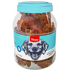 Wanpy Chicken Jerky ВАНПІ КУРЯЧЕ ФІЛЕ В’ЯЛЕНЕ ласощі для собак , 0.908 кг.